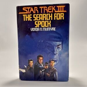 Star Trek III The Search for Spock by Vonda N. Mcintyre hardcover book